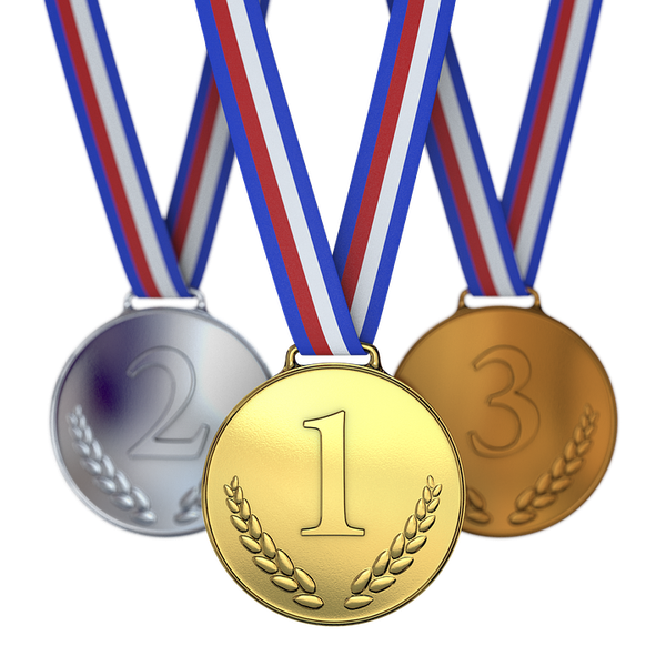indywidualne medale z pleksi